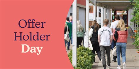 Information for current offer holders .